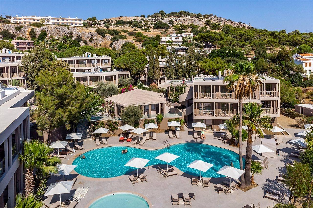 Hotel White Olive Premium Lindos Pefki Zewnętrze zdjęcie