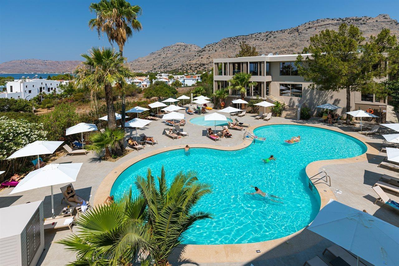 Hotel White Olive Premium Lindos Pefki Zewnętrze zdjęcie