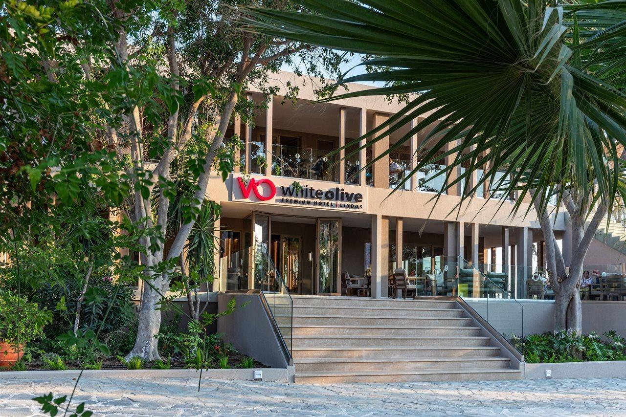Hotel White Olive Premium Lindos Pefki Zewnętrze zdjęcie