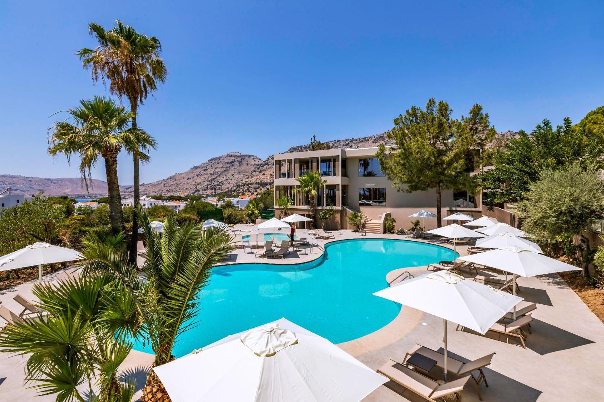 Hotel White Olive Premium Lindos Pefki Zewnętrze zdjęcie