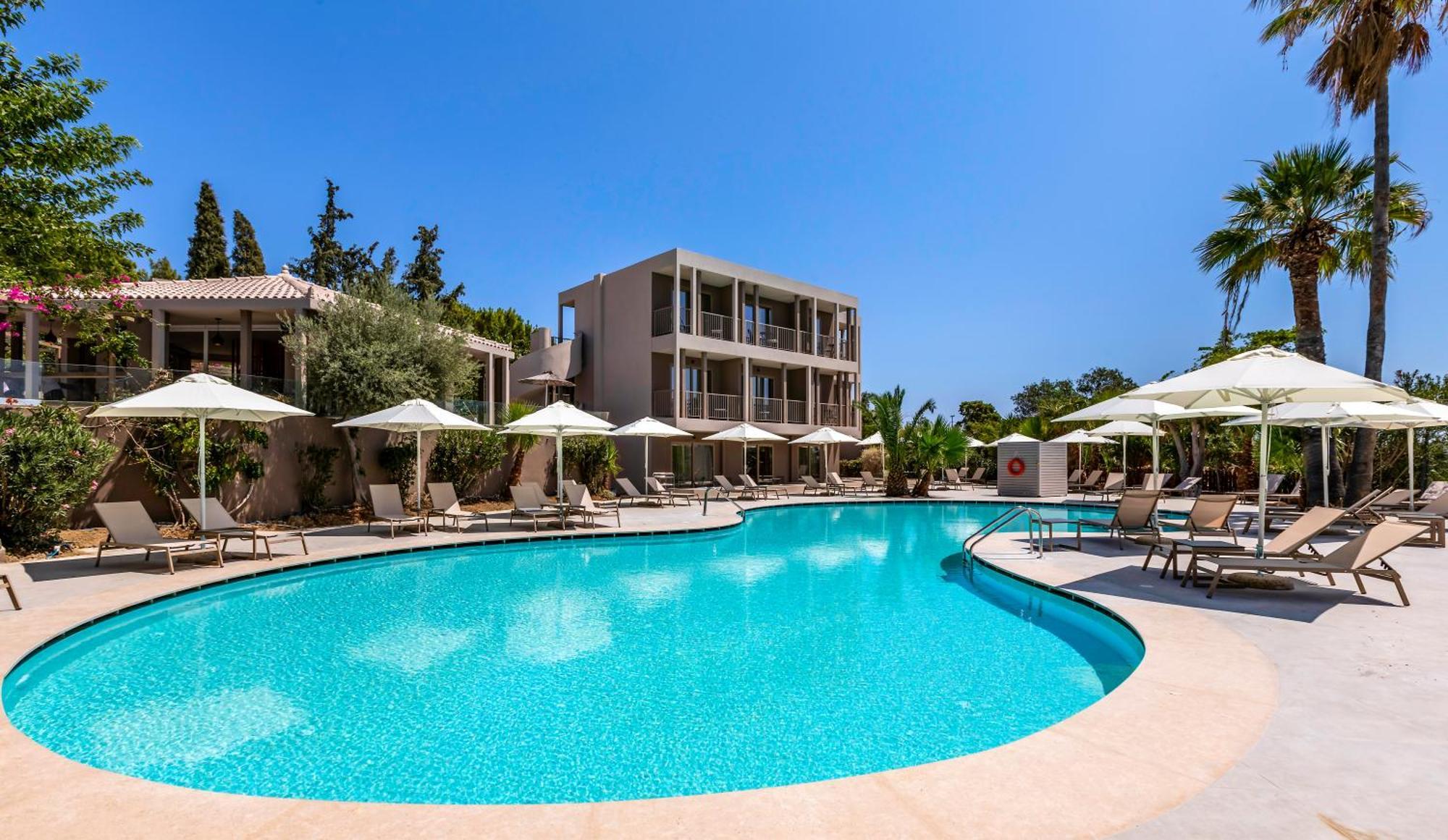 Hotel White Olive Premium Lindos Pefki Zewnętrze zdjęcie