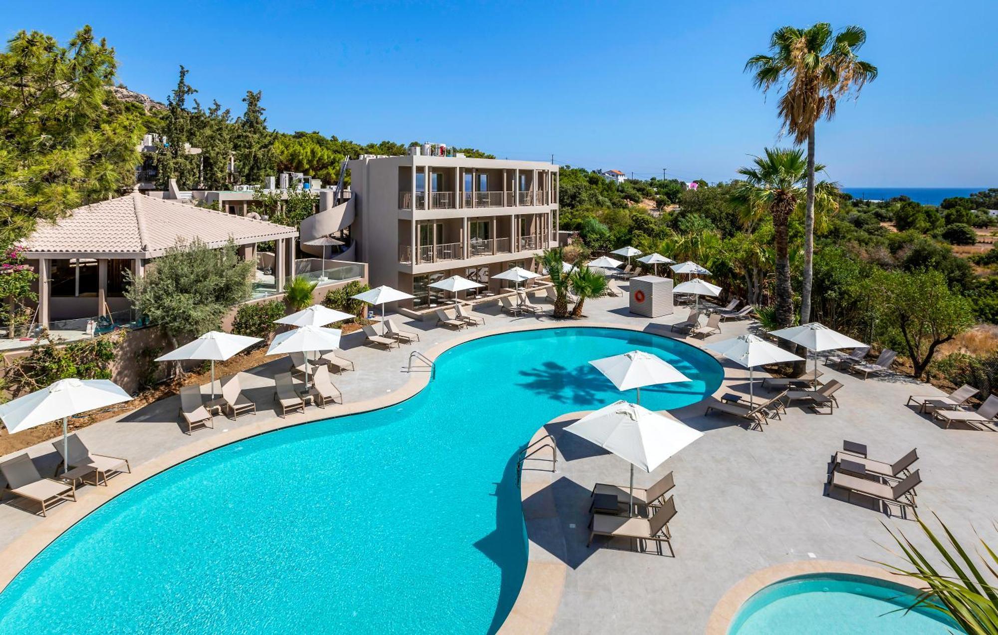 Hotel White Olive Premium Lindos Pefki Zewnętrze zdjęcie